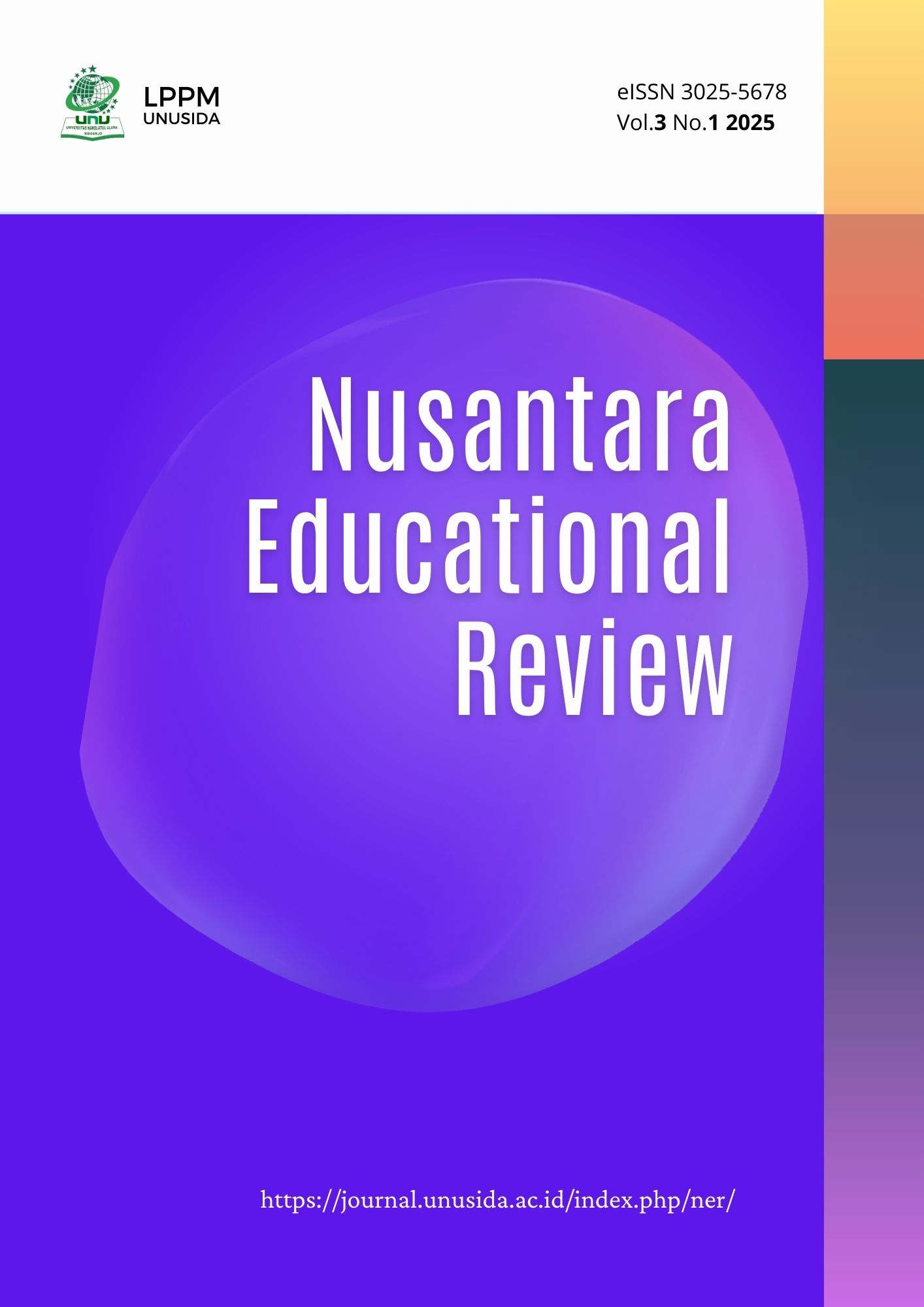 					View Vol. 3 No. 1 (2025): Nusantara Educational Review
				