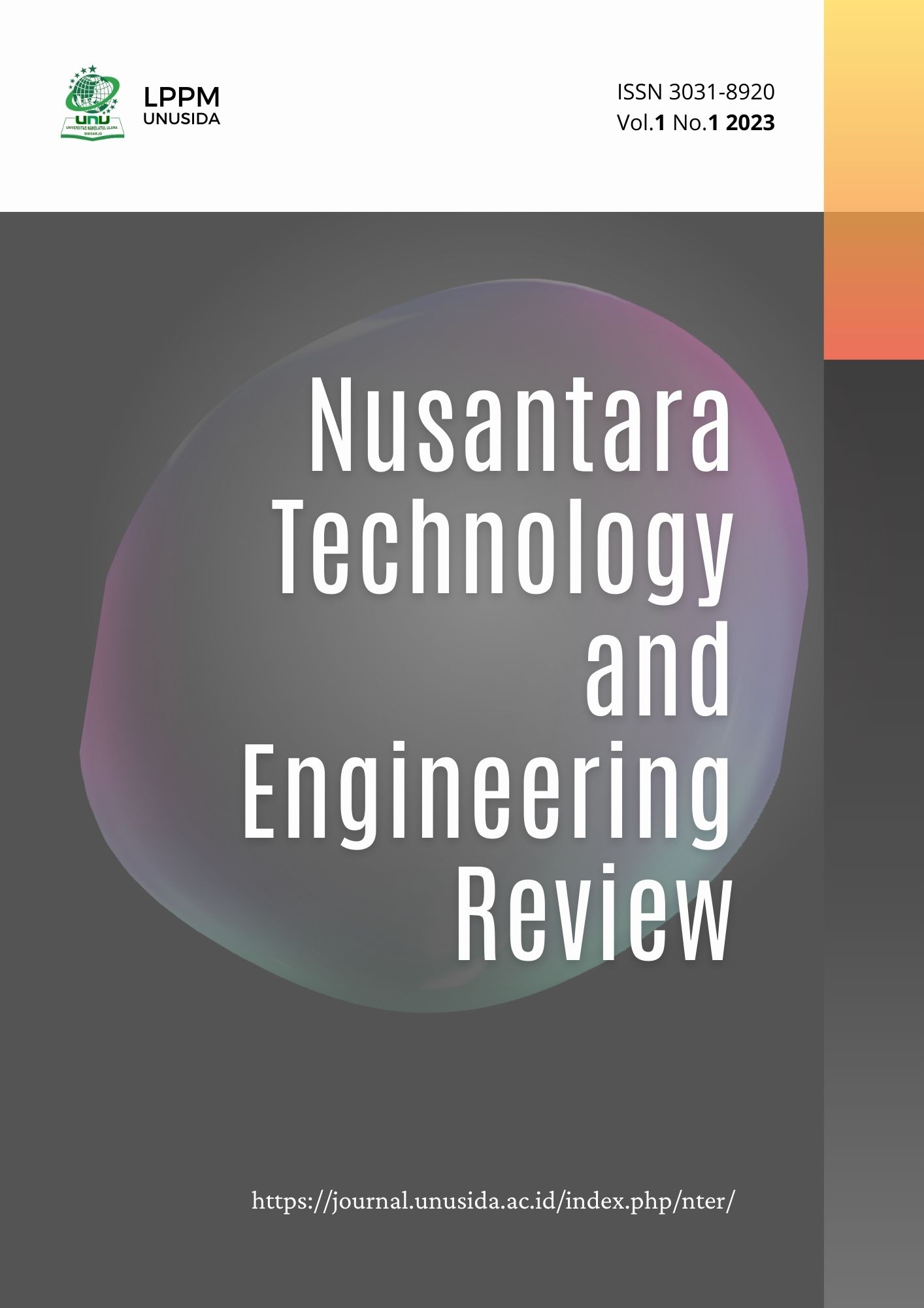 Cover Nusantara Technology and Engineering Review