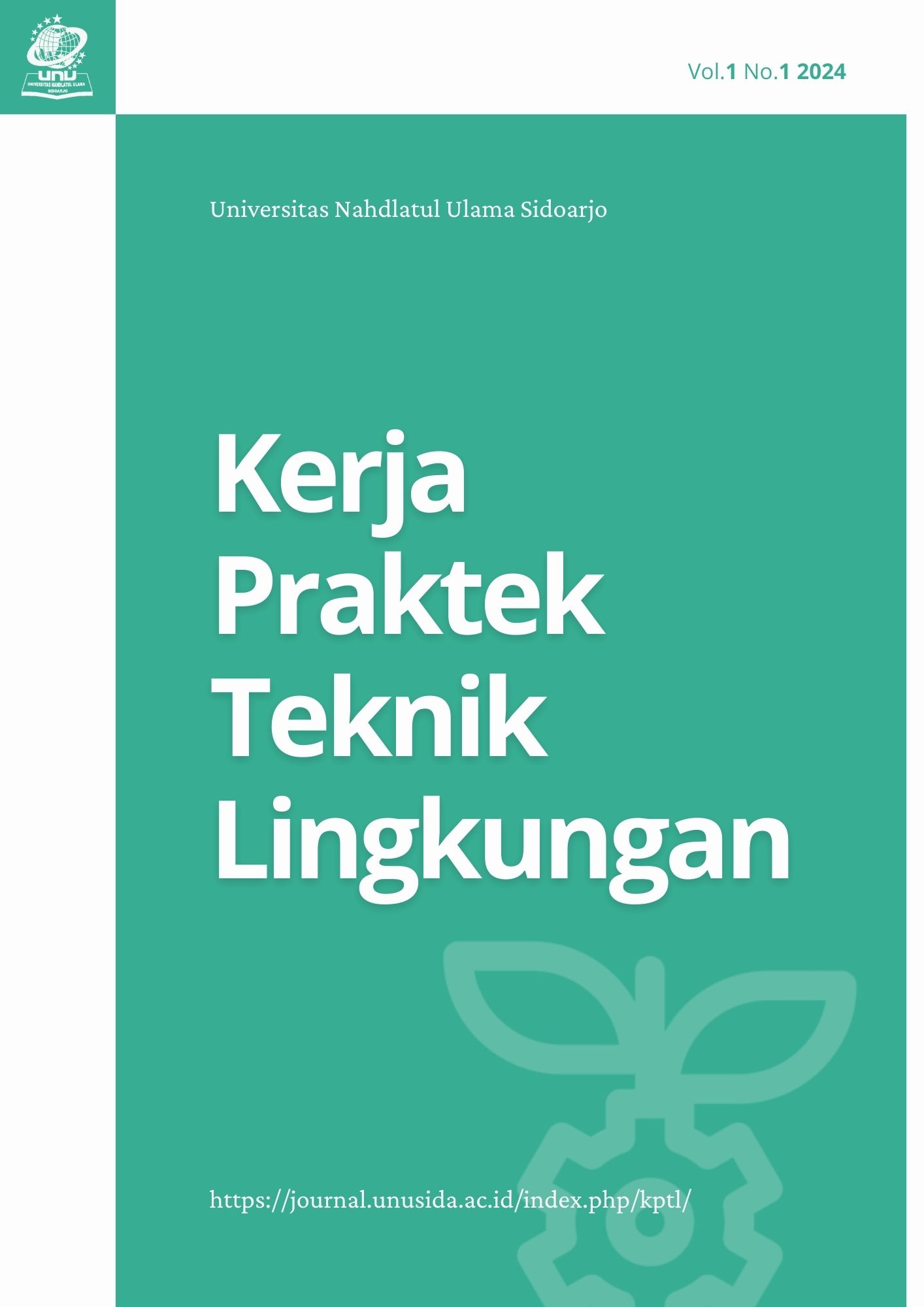 Cover Kerja Praktek Teknik Lingkungan